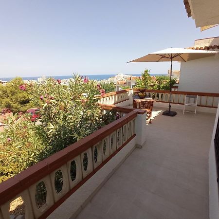 Charmant Appartement Avec Vue Sur Le Chateau De Peñíscola Exterior foto