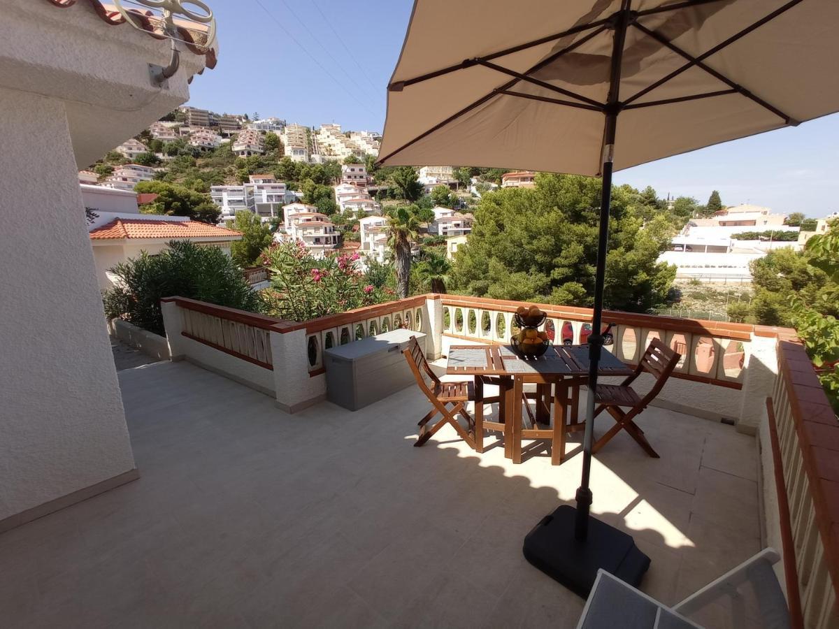 Charmant Appartement Avec Vue Sur Le Chateau De Peñíscola Exterior foto